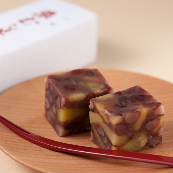 羊羹 楽天市場】黒豆茶羊羹 小形 12本入 一口ようかん 一口羊羹 羊羹