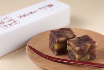 kaokao◆利平栗蒸し羊羹1本 希少】利平栗の栗蒸し羊羹 1本入 - メルカリ