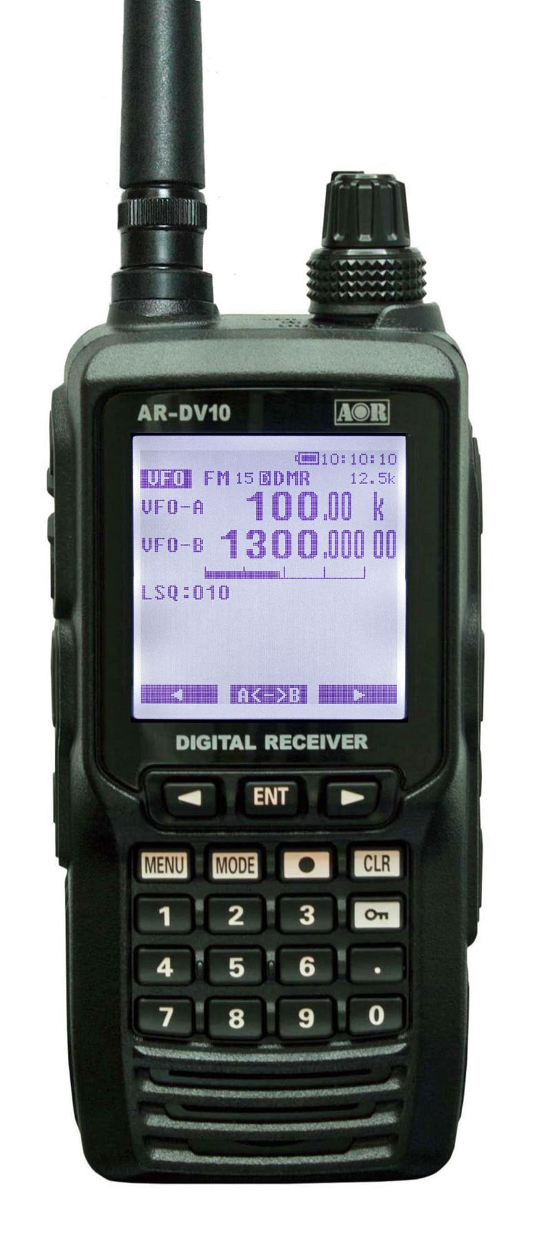 aor - 【値下げしました】AR-DV10 デジタルレシーバー B級品特価】ハンディ・デジタル・レシーバー AR-DV10 箱に