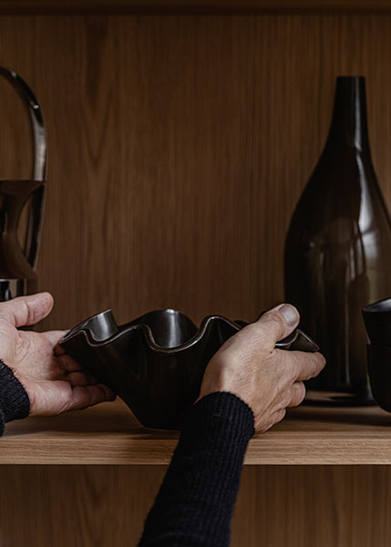 Audo Copenhagen フラジリスボウル ラージ ブラック | BRAND,Audo