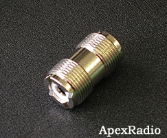 MJ-MJ 変換中継コネクタ (UHFJ-UHFJ) (アマチュア無線) 【ネコポス可