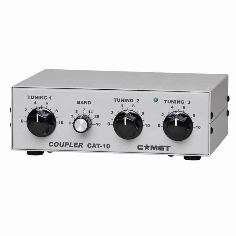 COMET CAT-10A アンテナカプラー・3.5～50MHz QRP 10W・BCL受信対応