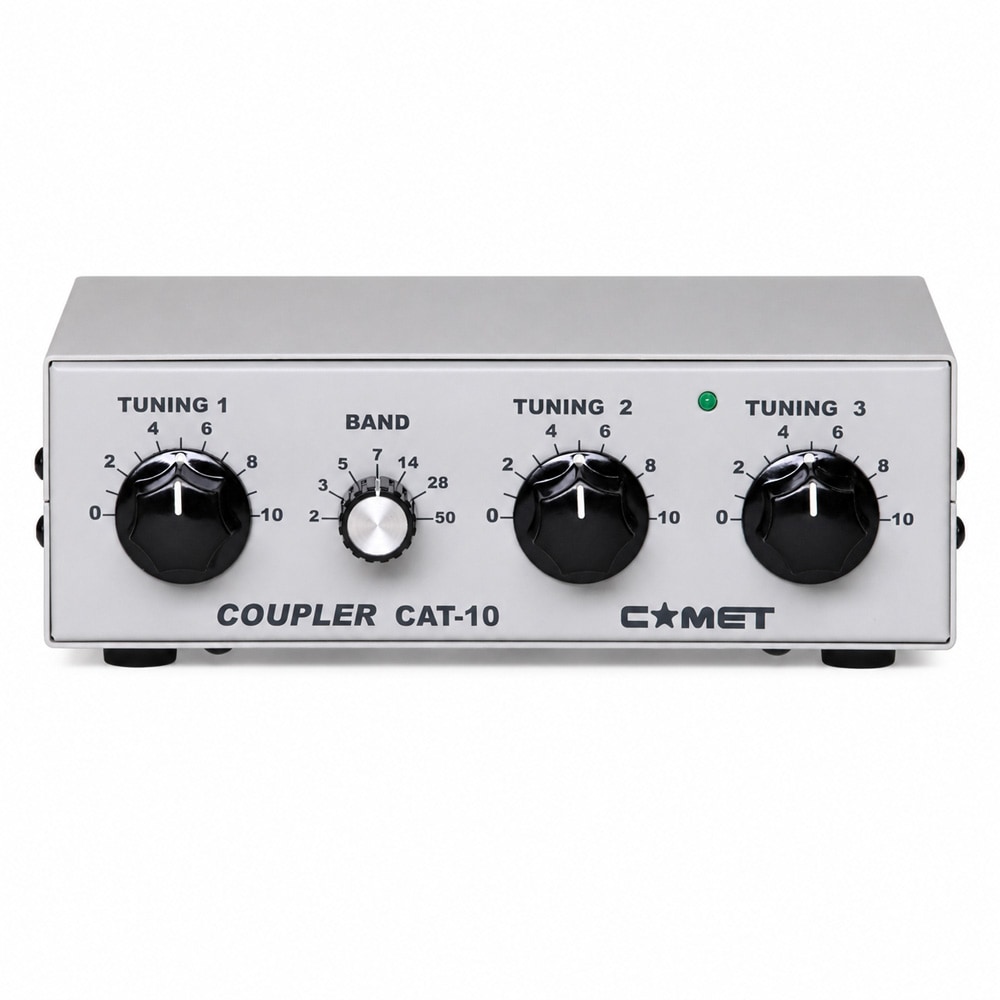 COMET CAT-1 アンテナカプラー COMET CAT-10A アンテナカプラー・3.5～50MHz QRP 10W・BCL受信対応
