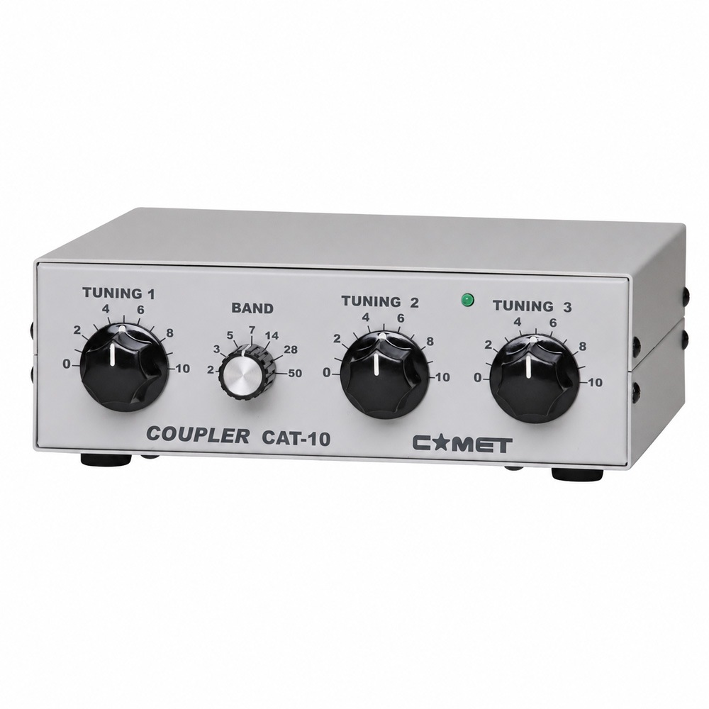 COMET CAT-1 アンテナカプラー COMET CAT-10A アンテナカプラー・3.5～50MHz QRP 10W・BCL受信対応
