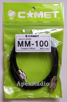 Ʊ�������֥롡MM100 (5D-2V  1m) ��MP-MP��  ����åȡ����ޥ��奢̵����(COMET)