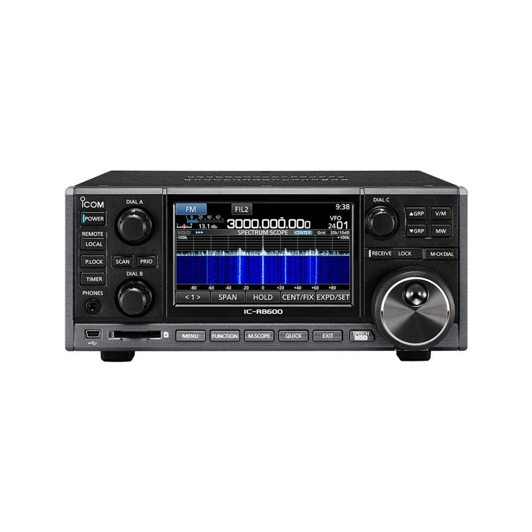 アイコム IC-R8600 広帯域受信機・10kHz～3GHz・デジタル対応・受信