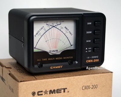 CMX-200 パワーメーター（SWR計） コメット (CMX200) 1.8-200MHz