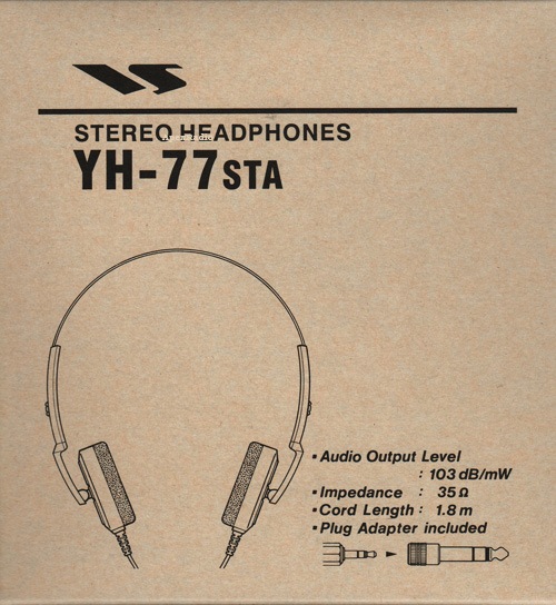 ヤエス YH-77STA ステレオヘッドホン
