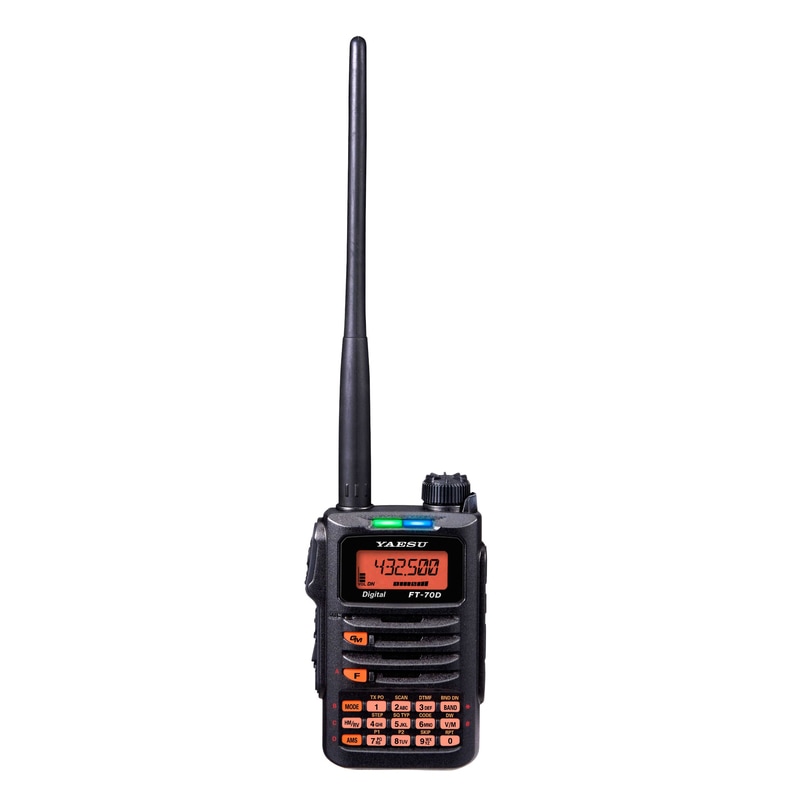 YAESU FT-70D トランシーバー144/430MHz　予備電池パック付 YAESU FT-70D・144/430MHz C4FM/FMハンディアマチュア無線機