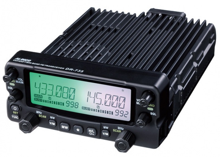 DR-735DS 144/430MHz FM モービルトランシーバー(20W) セパレーション