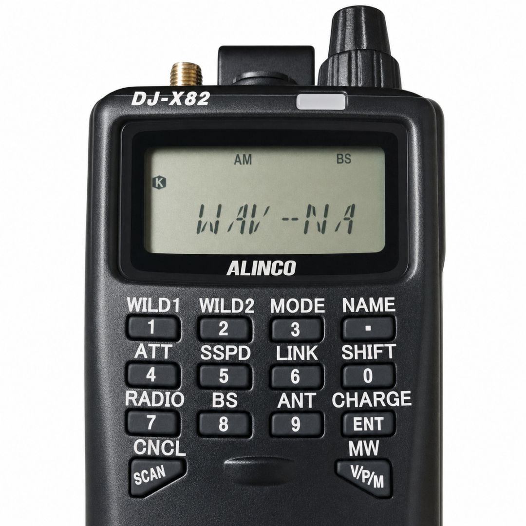 アルインコ DJ-X82A エアバンドスペシャル 受信改造済 ハンディ