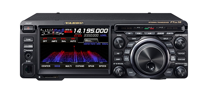 ヤエス FTDX-10 シリーズ HF/50帯オールモードトランシーバー 液晶保護