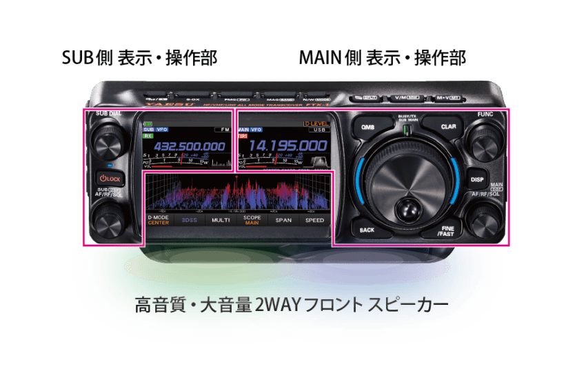 トランシーバー YAESU FTX-1 Field Yaesu FTX-1 Field | QRP Transceiver