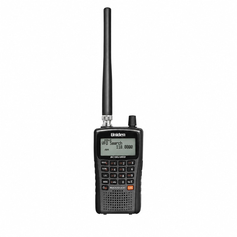 BC160J-WED ユニデン 広帯域受信機 25～512MHz ハンディレシーバー