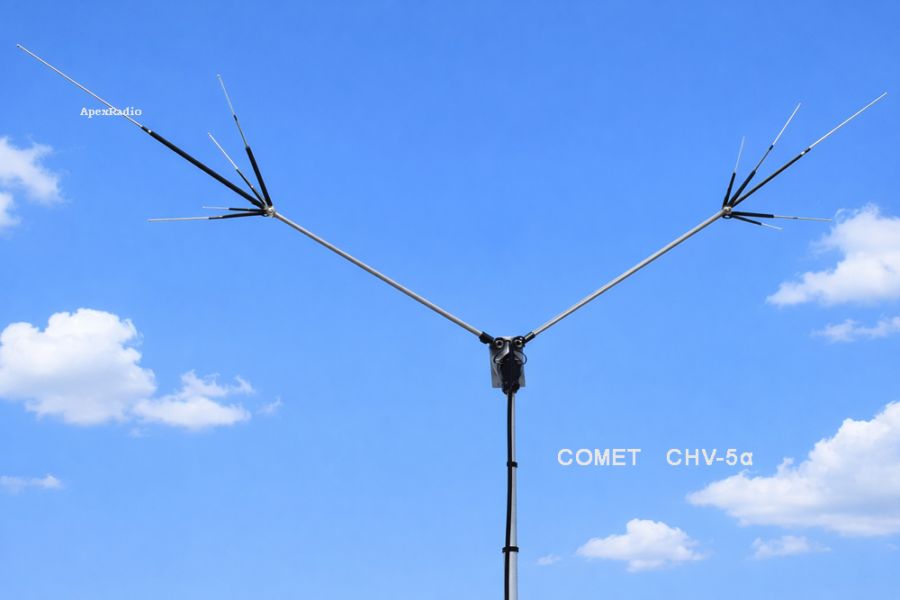 CHV-5アルファ （COMET CHV5α） 7/ 14/ 18/ 21/ 28/ 50MHz （全長4.0m