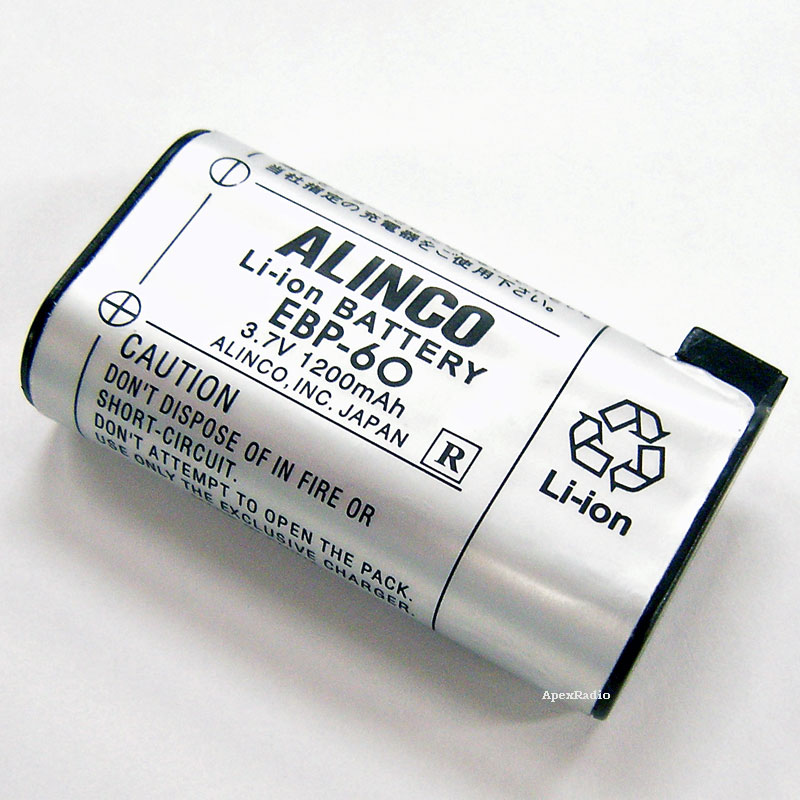 EBP60  (EBP-60) ������।����Хåƥ꡼�ѥå� �����륤�󥳡�(ALINCO)