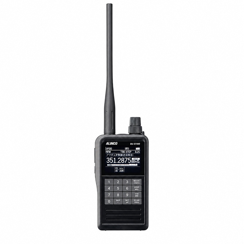 ALINCO DJ-X100 �ǥ����롦�ޥ���⡼�ɥ쥷���С� 30MHz-470MHz�� ����������