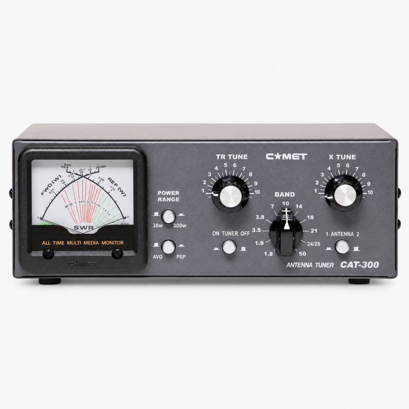 コメット COMET ST-300 COMET CAT-300 アンテナチューナー 1.8～60MHz 300W SSB・コメット