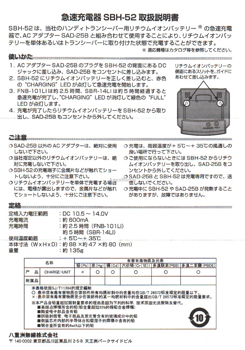 �䥨����SBH-52   FT5D / FT3D �ѡ���®�����ѥ��졼�ɥ롡���ޥ��奢̵����( YAESU  SBH52 )