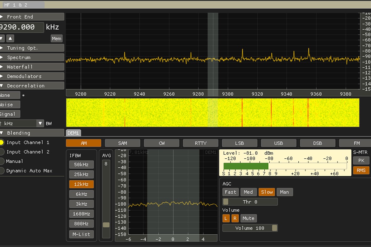 PERSEUS22  �ڥ륻����22��4ch. �����쥯�ȥ���ץ�󥰥쥷���С� �������������롡(microtelecom)  (���եȥ�����������)(AOR)  BCL