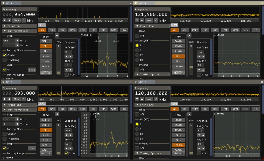 PERSEUS22  �ڥ륻����22��4ch. �����쥯�ȥ���ץ�󥰥쥷���С� �������������롡(microtelecom)  (���եȥ�����������)(AOR)  BCL