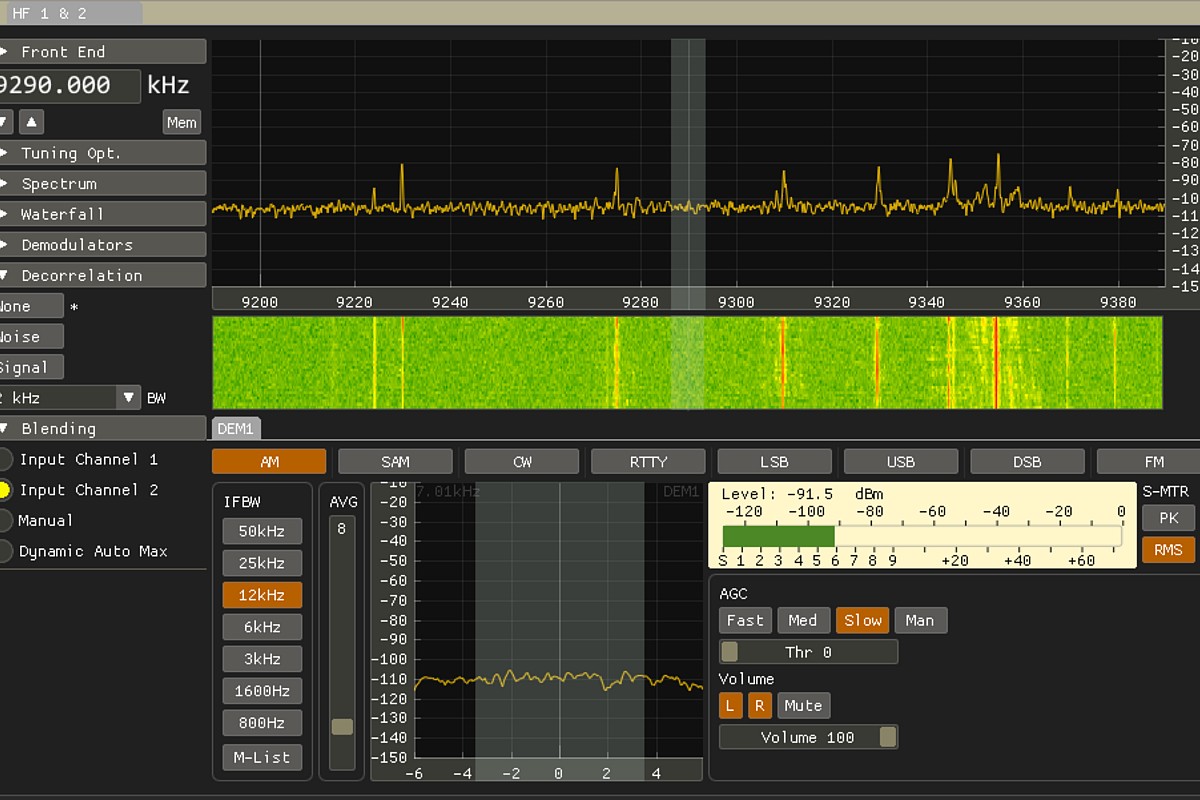 PERSEUS22  �ڥ륻����22��4ch. �����쥯�ȥ���ץ�󥰥쥷���С� �������������롡(microtelecom)  (���եȥ�����������)(AOR)  BCL