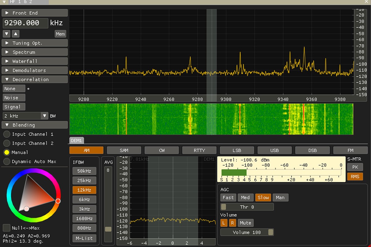 PERSEUS22  �ڥ륻����22��4ch. �����쥯�ȥ���ץ�󥰥쥷���С� �������������롡(microtelecom)  (���եȥ�����������)(AOR)  BCL