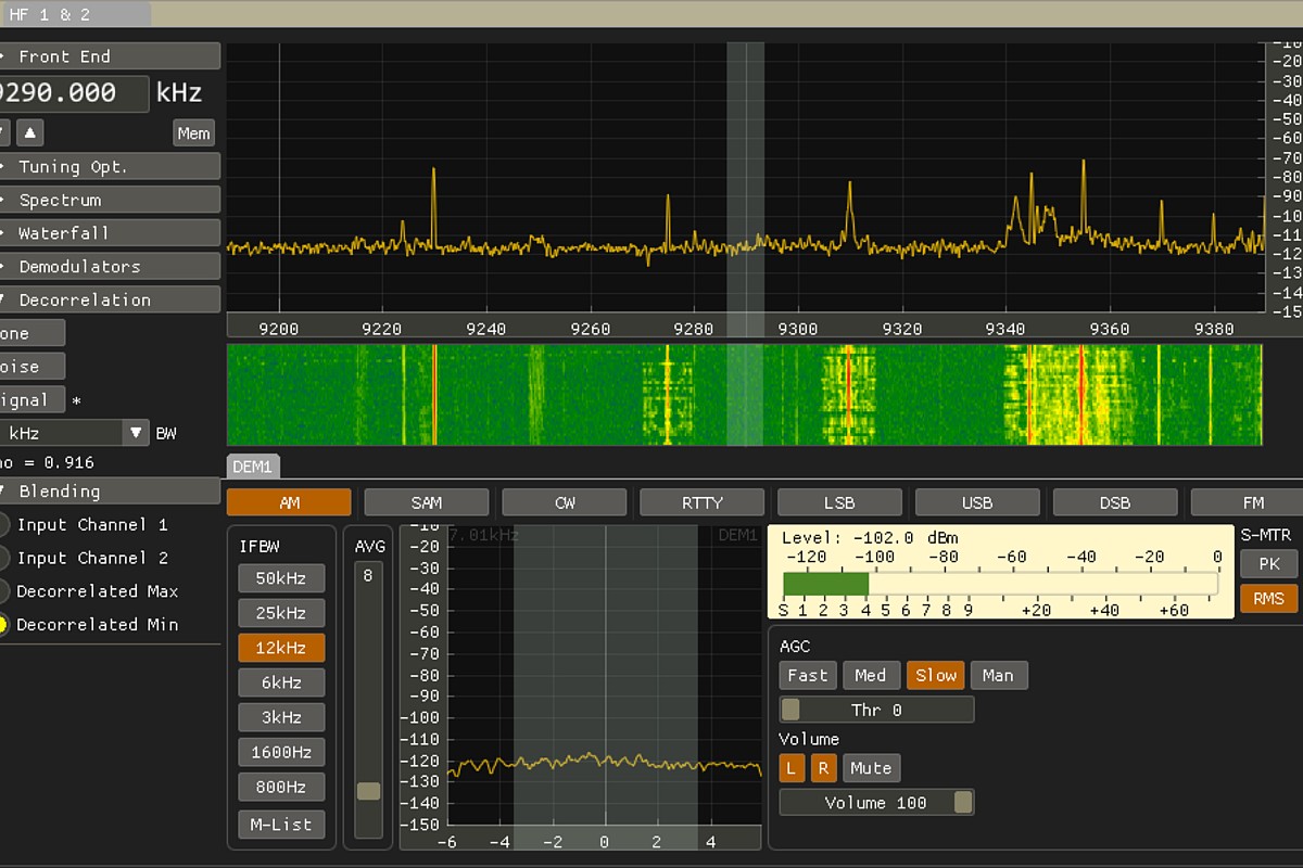 PERSEUS22  �ڥ륻����22��4ch. �����쥯�ȥ���ץ�󥰥쥷���С� �������������롡(microtelecom)  (���եȥ�����������)(AOR)  BCL