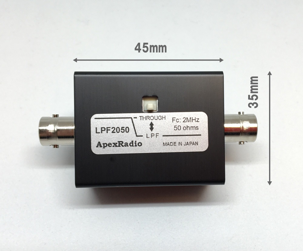 LPF2050 ApexRadio  ȼѥѥե륿  MW BCL