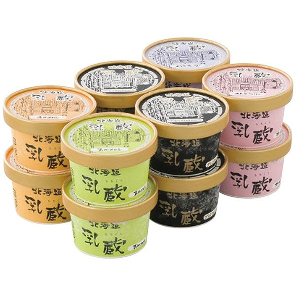 乳蔵 北海道アイスクリーム5種12個