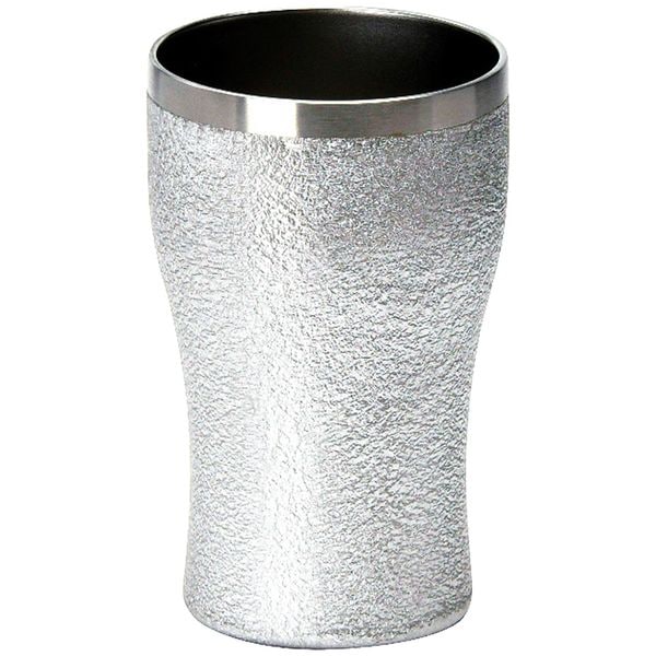 ルミナス 真空二層タンブラー390ml シルバー