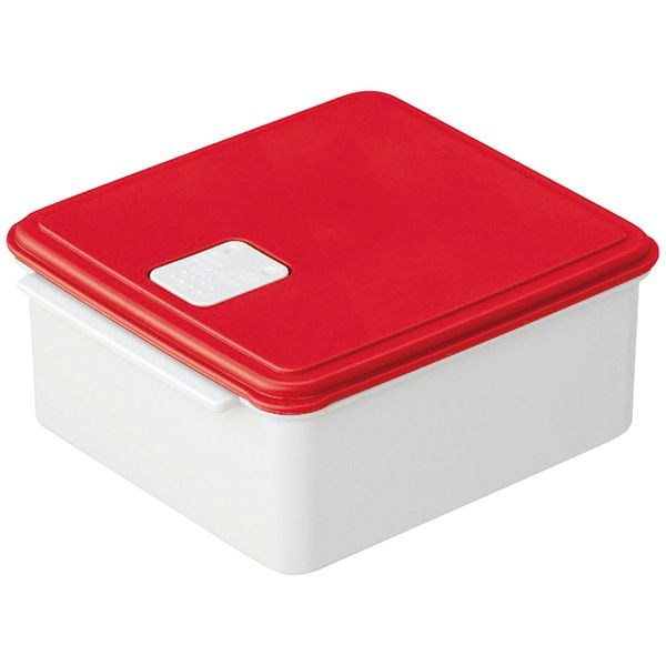 電子レンジスチーム保存容器M(レッド)