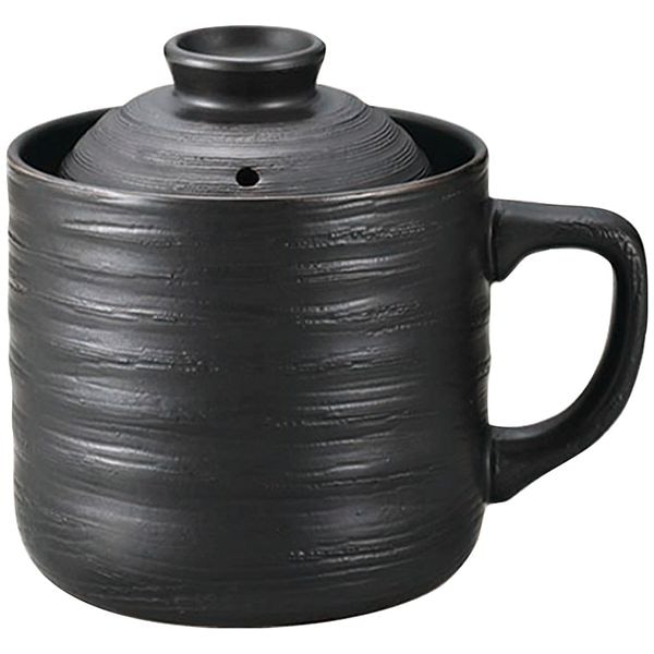 電子レンジ専用炊飯陶器 楽炊御膳 黒