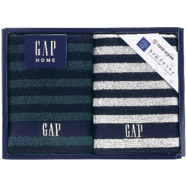 GAP HOME ウォッシュタオル2枚セット