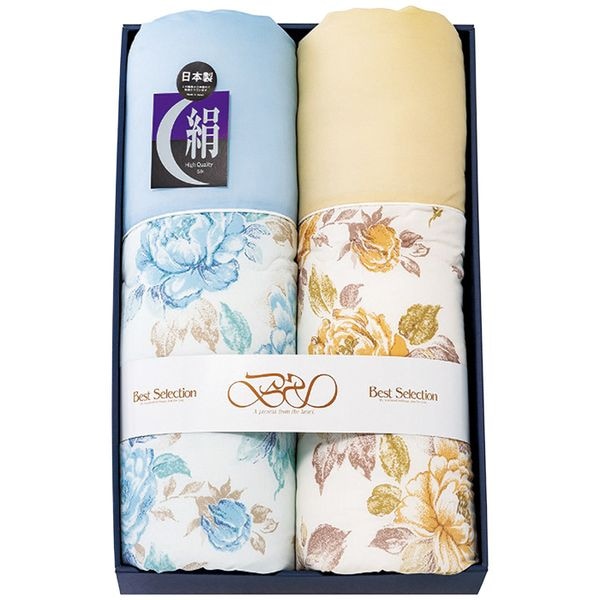 ベストセレクション シルク混肌布団2枚セット