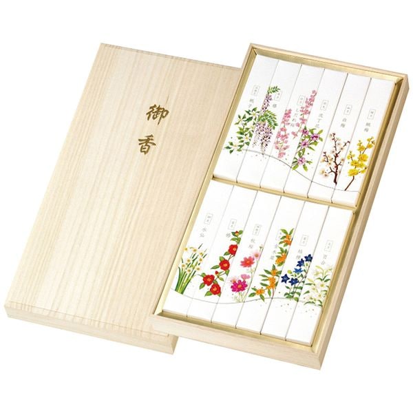 カメヤマ 名香月の花 線香12種セット
