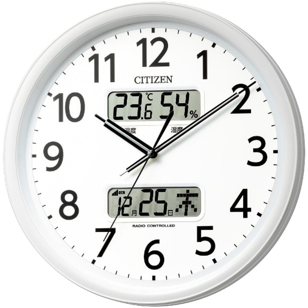 シチズン 電波掛時計
