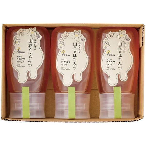 伊藤農園 山花はちみつ3個セット n612-1-3g