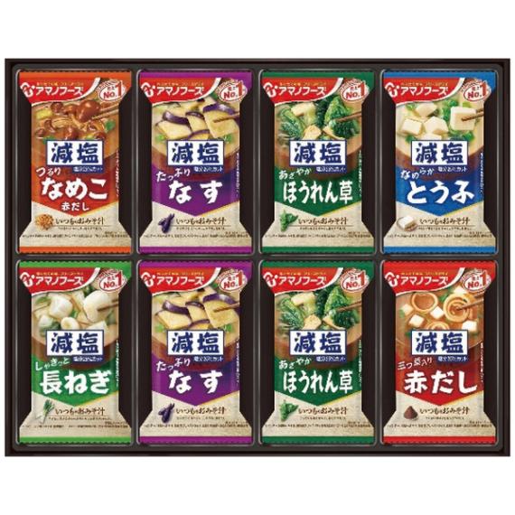 アマノフーズ 減塩おみそ汁ギフト 300G