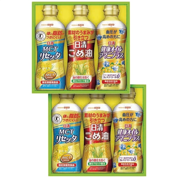 日清オイリオ こめ油＆ヘルシーオイルギフト BPH-30W