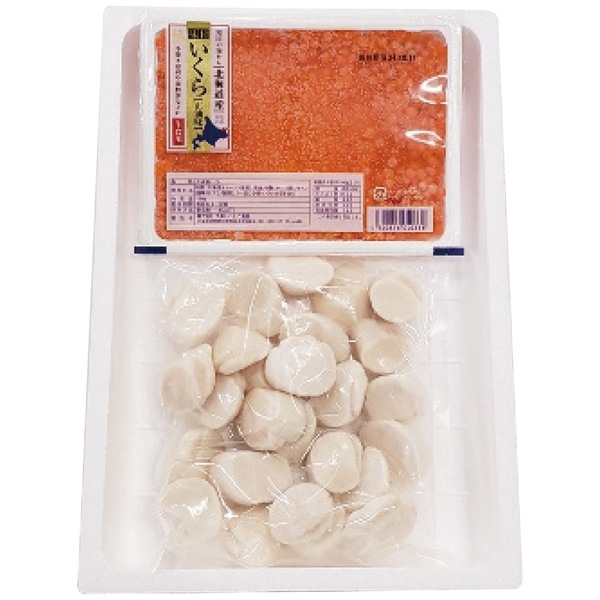 網走水産 北海道産 いくら・ほたてセット