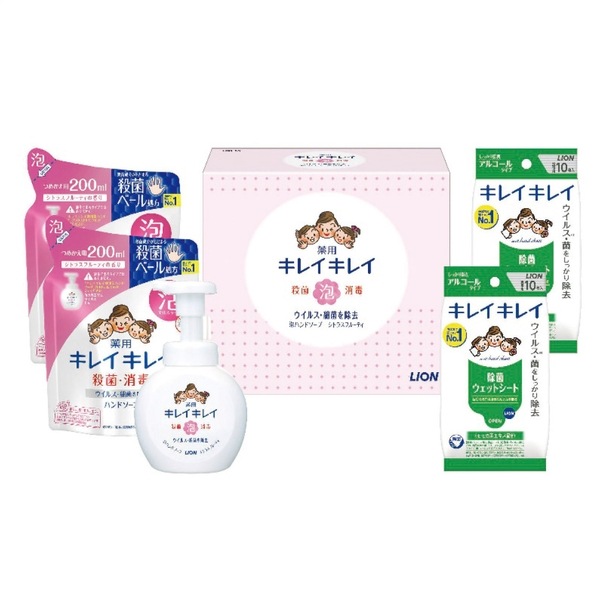 ライオン キレイキレイ薬用泡ハンドソープセット LBB-D