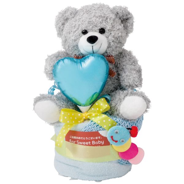 おむつケーキ1段 男の子