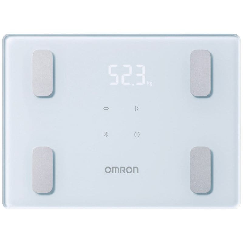 オムロン 体重体組成計 カラダスキャン アイスブルー