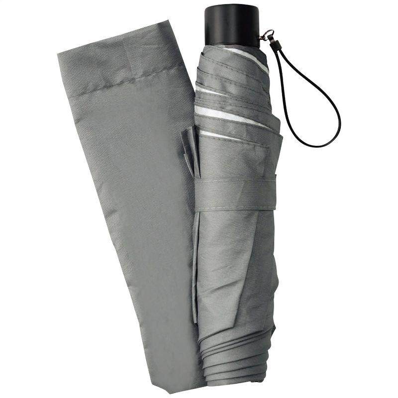 晴雨兼用 折りたたみ傘(グレー)