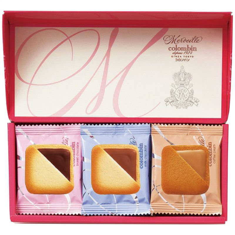 銀座コロンバン東京 メルヴェイユ(チョコサンドクッキー)15枚入