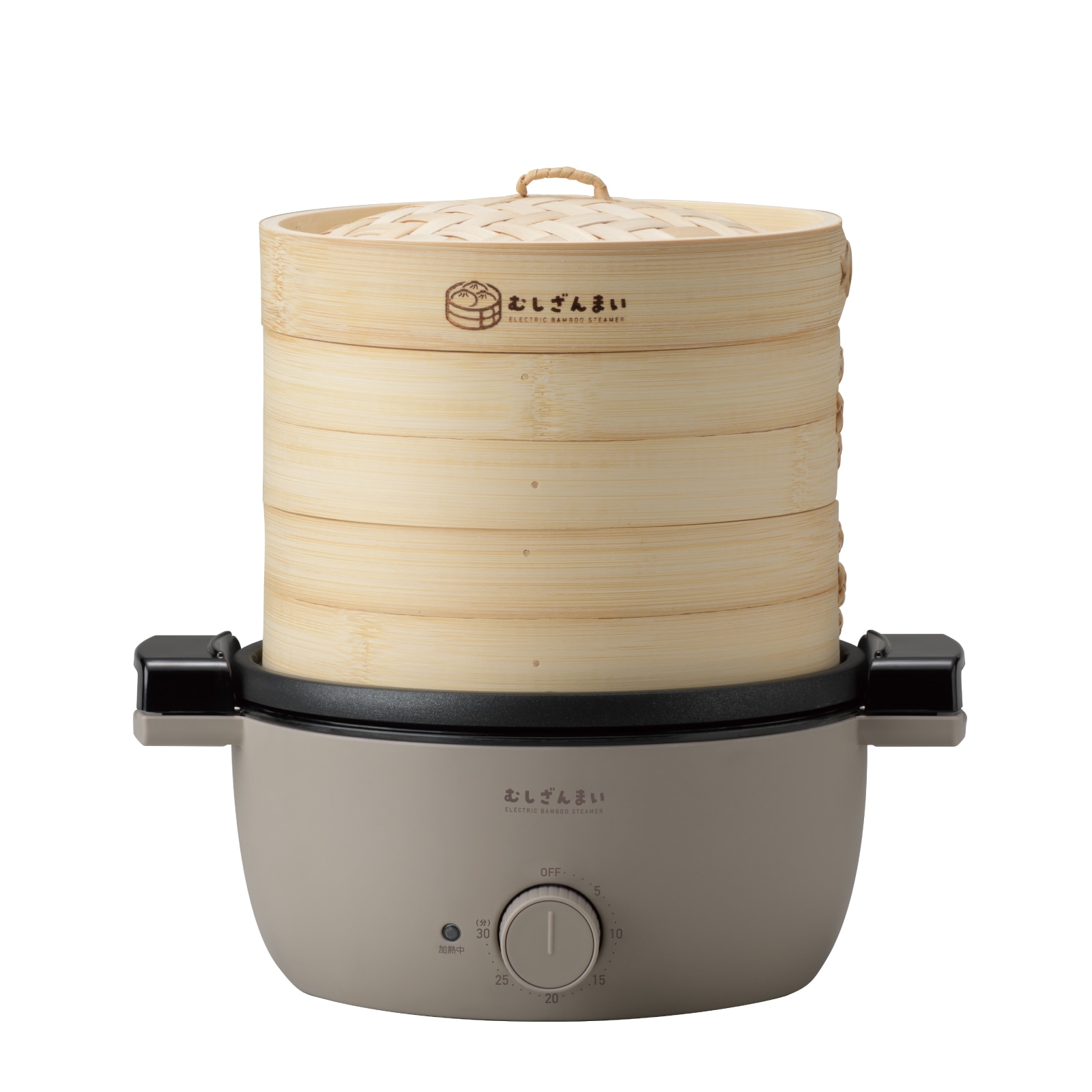 電気せいろ•蒸し器【定価¥12,800】新品•未使用 電気せいろ蒸し器 むしざんまい AMZ-450 | キッチン家電 | アピックス