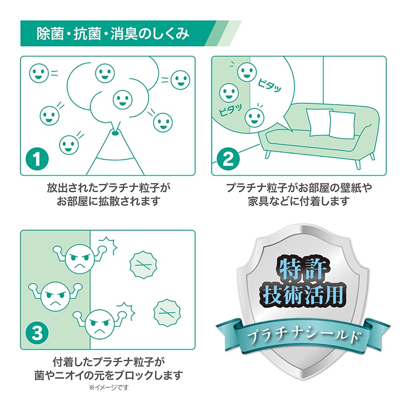 加湿器専用ナノプラチナウォーター　APW-003