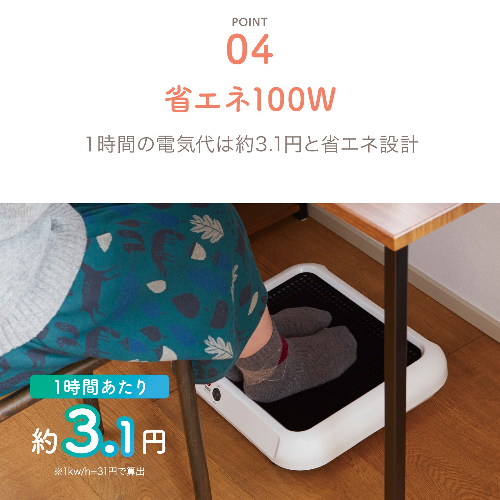 【アウトレット品】フットソールヒーター  AFH-113