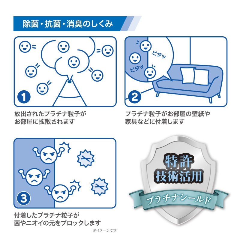 ★10本セット★　SHIZUKUナノプラチナウォーター　APW-002